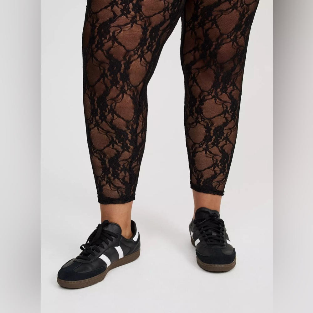 Black Lace Women's Tights
